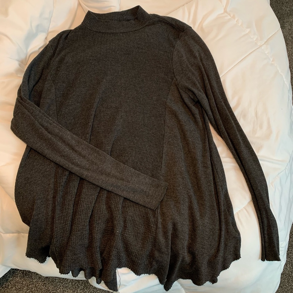 Anthropologie t.la High neck tunic top